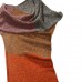 Geometrical Cashmere, Angora, Virgin and Lamb wool blend Snood -Scarf 